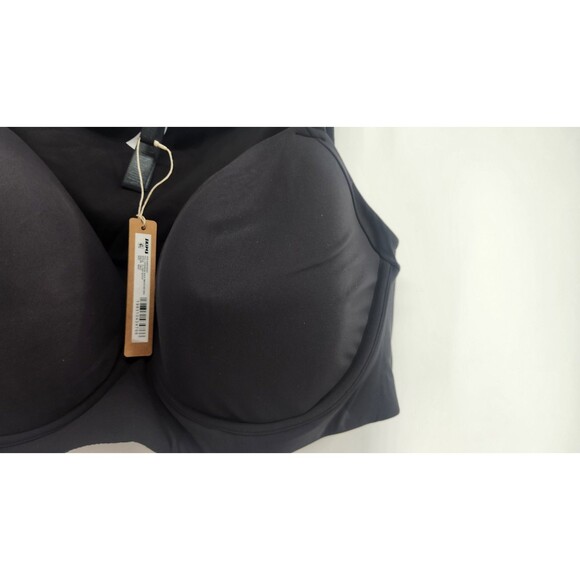 Skims 40DD Onyx Black Fits Everybody Full Coverage Back Smoother Bra NWT - Picture 4 of 5